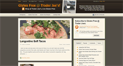 Desktop Screenshot of glutenfreetraderjoes.com